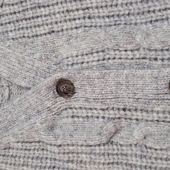 Jenni Kanye Slouchy Women's Cabled Cardigan Size Large - Picture 15 of 16